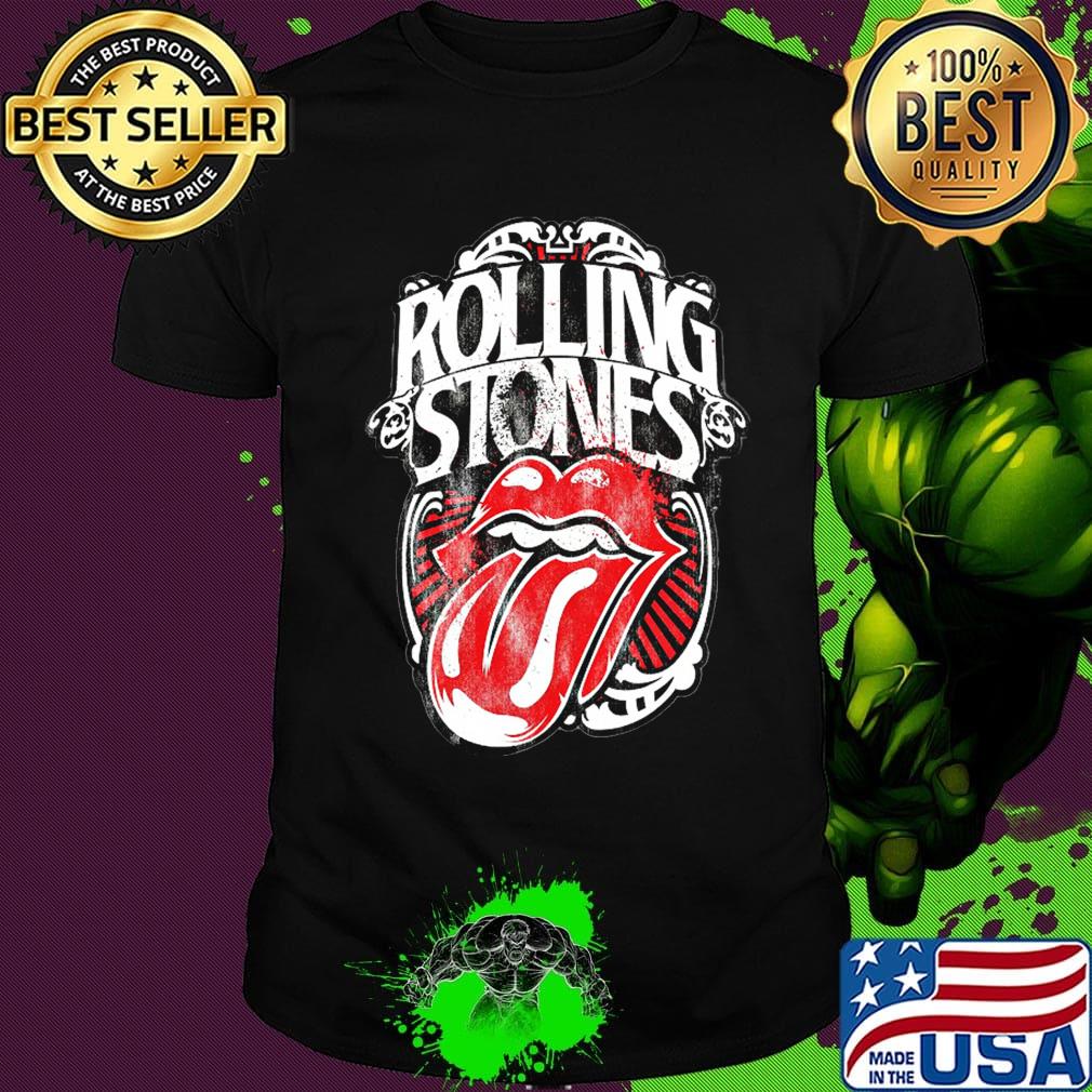 Rolling stones band logo shirt