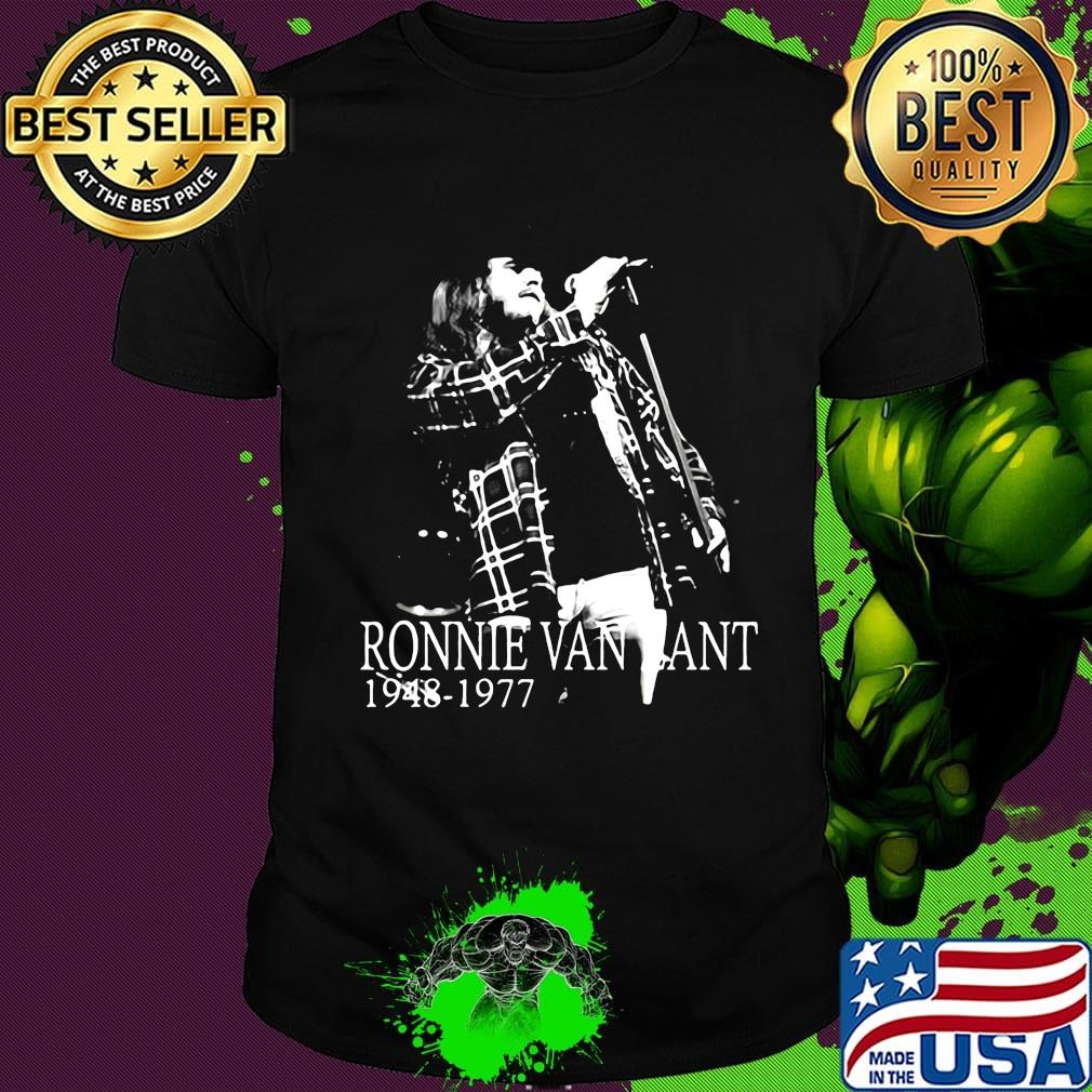 Ronnie van zant 1948 1977 signature shirt