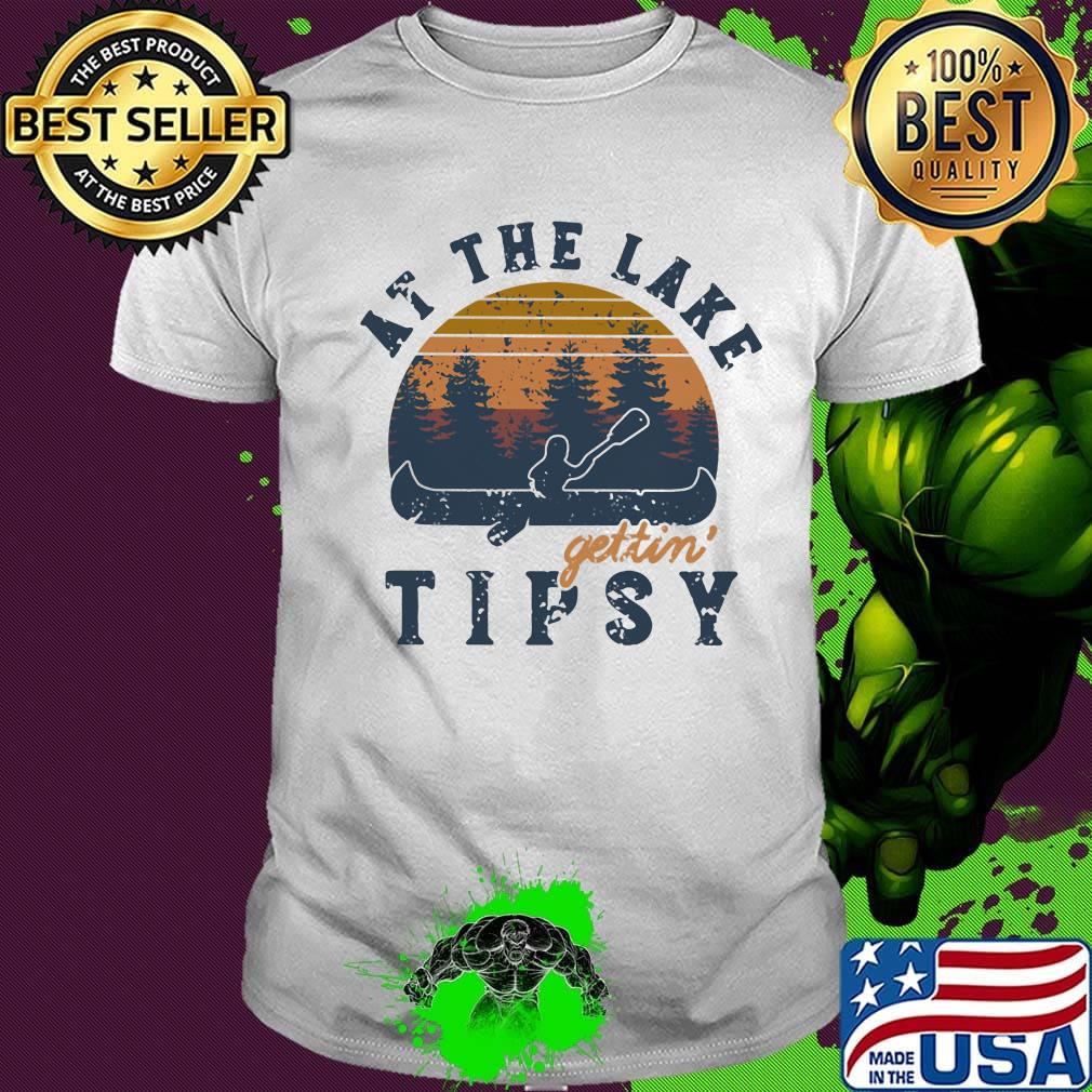 Rowing at the lake gettin tipsy vintage retro shirt Rowing at the lake gettin tipsy vintage retro shirt