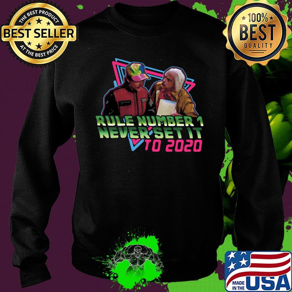 Rule number 1 never set it to 2020 s Sweater Rule number 1 never set it to 2020 s Sweater
