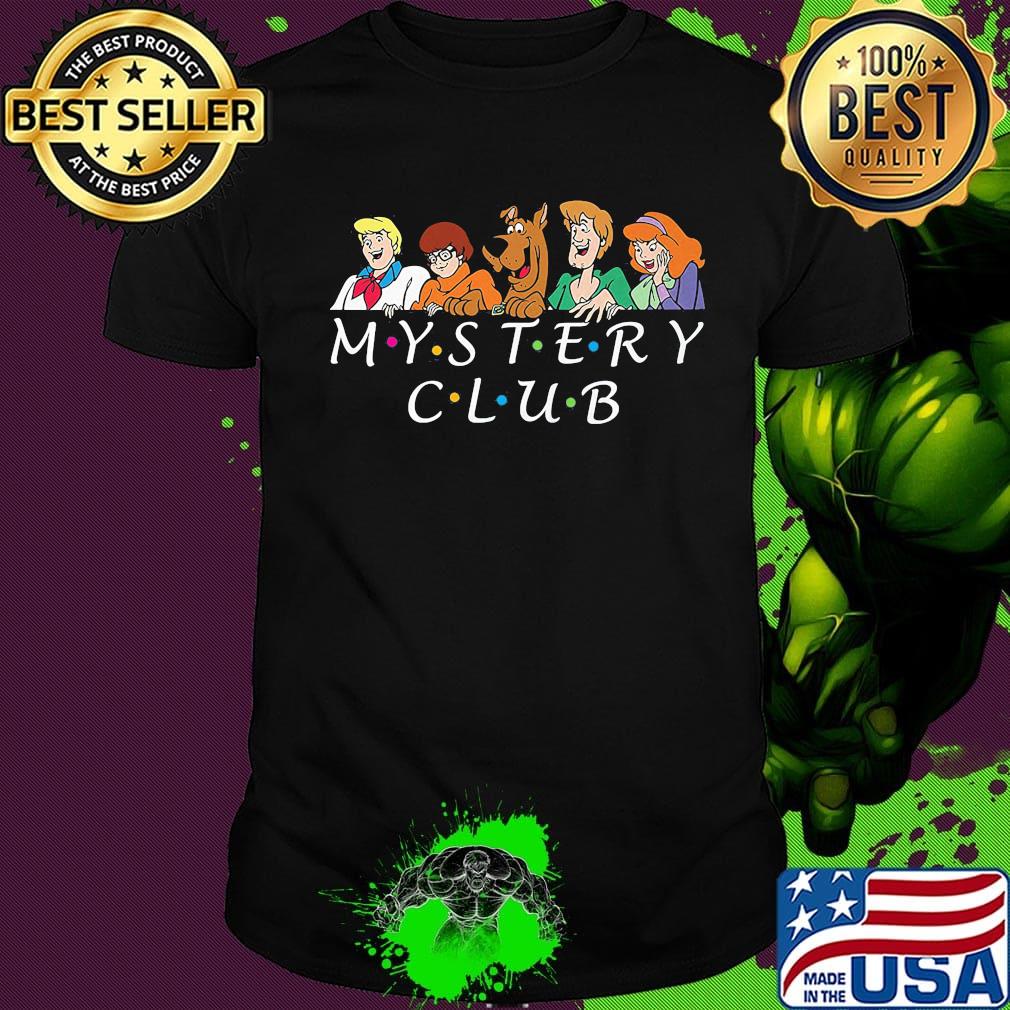 Scooby-doo cartoon mystery club shirt