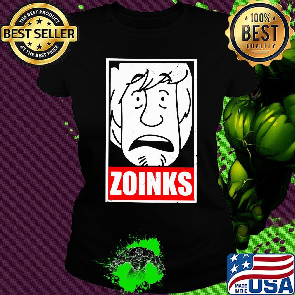 Scooby-doo shaggy zoinks s Ladies tee Scooby-doo shaggy zoinks s Ladies tee