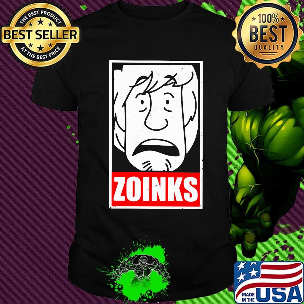Scooby-doo shaggy zoinks shirt