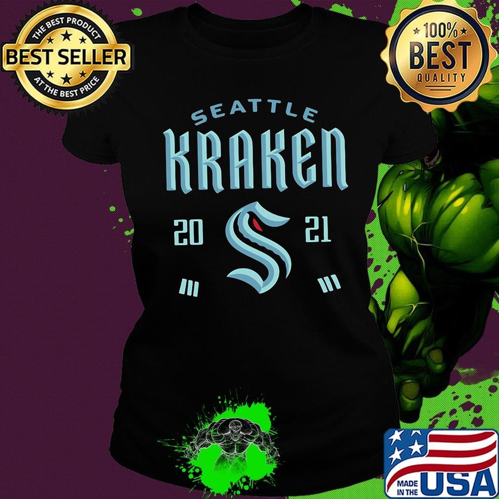 Seattle kraken 2021 logo s Ladies tee Seattle kraken 2021 logo s Ladies tee