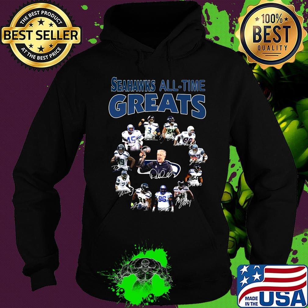 Seattle seahawks all-time great signatures s Hoodie Seattle seahawks all-time great signatures s Hoodie