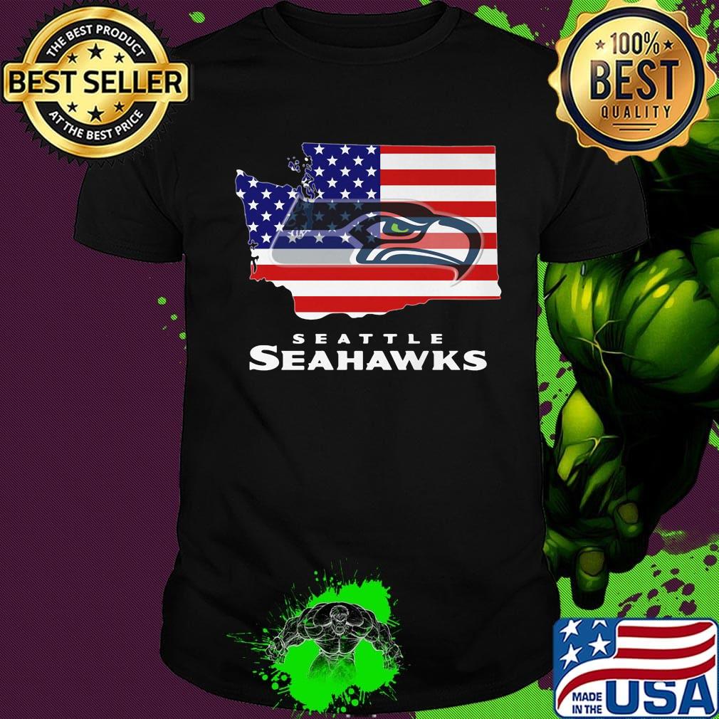 Seattle seahawks american flag happy independence day shirt Seattle seahawks american flag happy independence day shirt