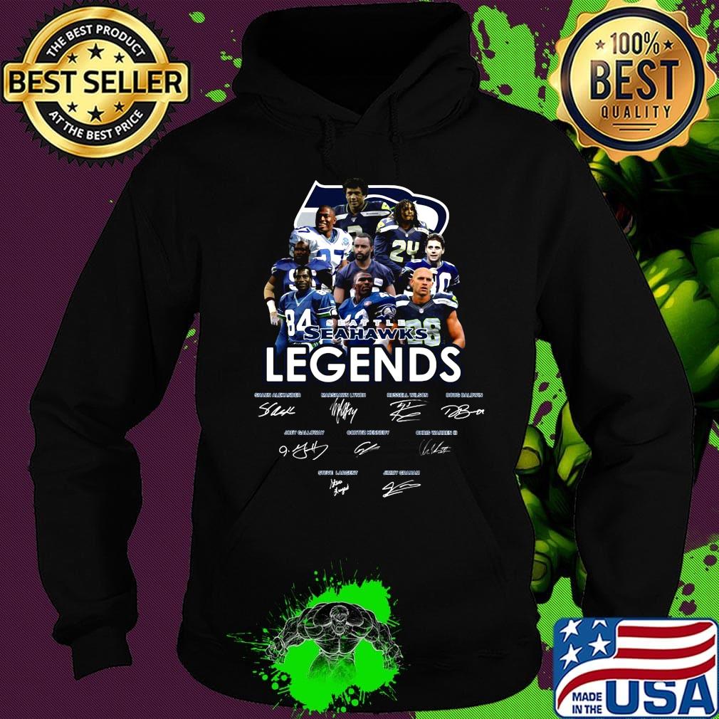 Seattle seahawks legends signatures s Hoodie Seattle seahawks legends signatures s Hoodie