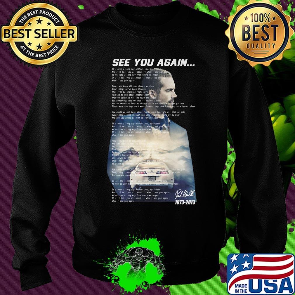 See you again wiz khalifa signature s Sweater See you again wiz khalifa signature s Sweater
