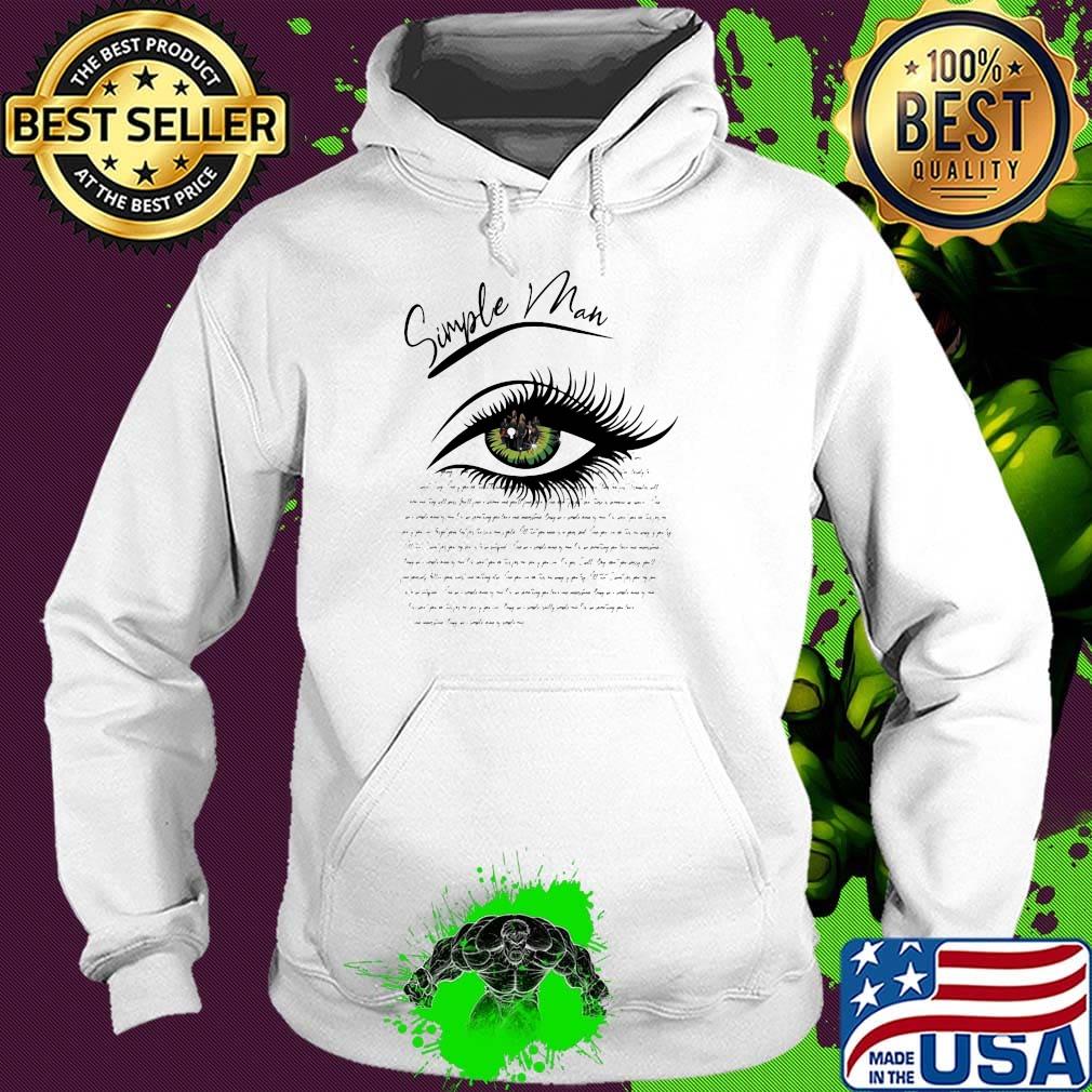 Simple man lynyrd skynyrd eyes s Hoodie Simple man lynyrd skynyrd eyes s Hoodie