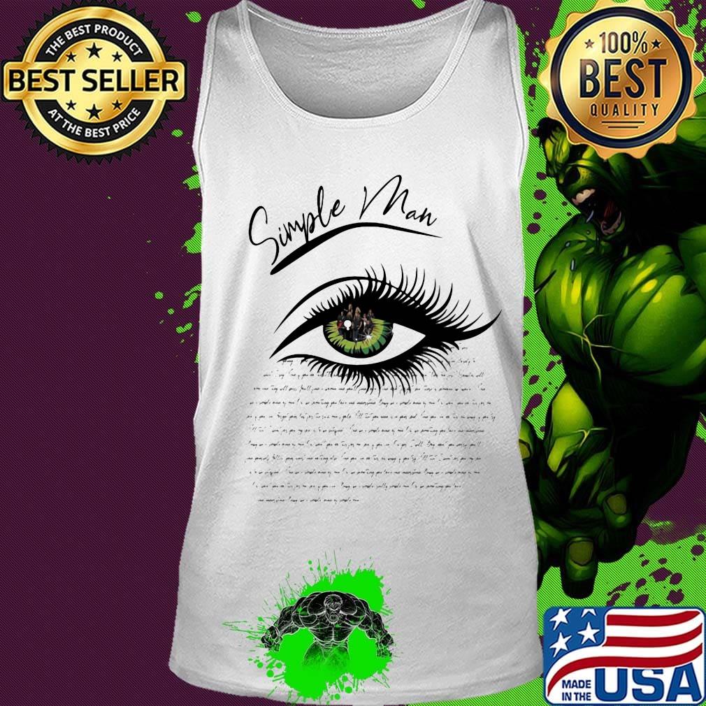 Simple man lynyrd skynyrd eyes s Tank top Simple man lynyrd skynyrd eyes s Tank top