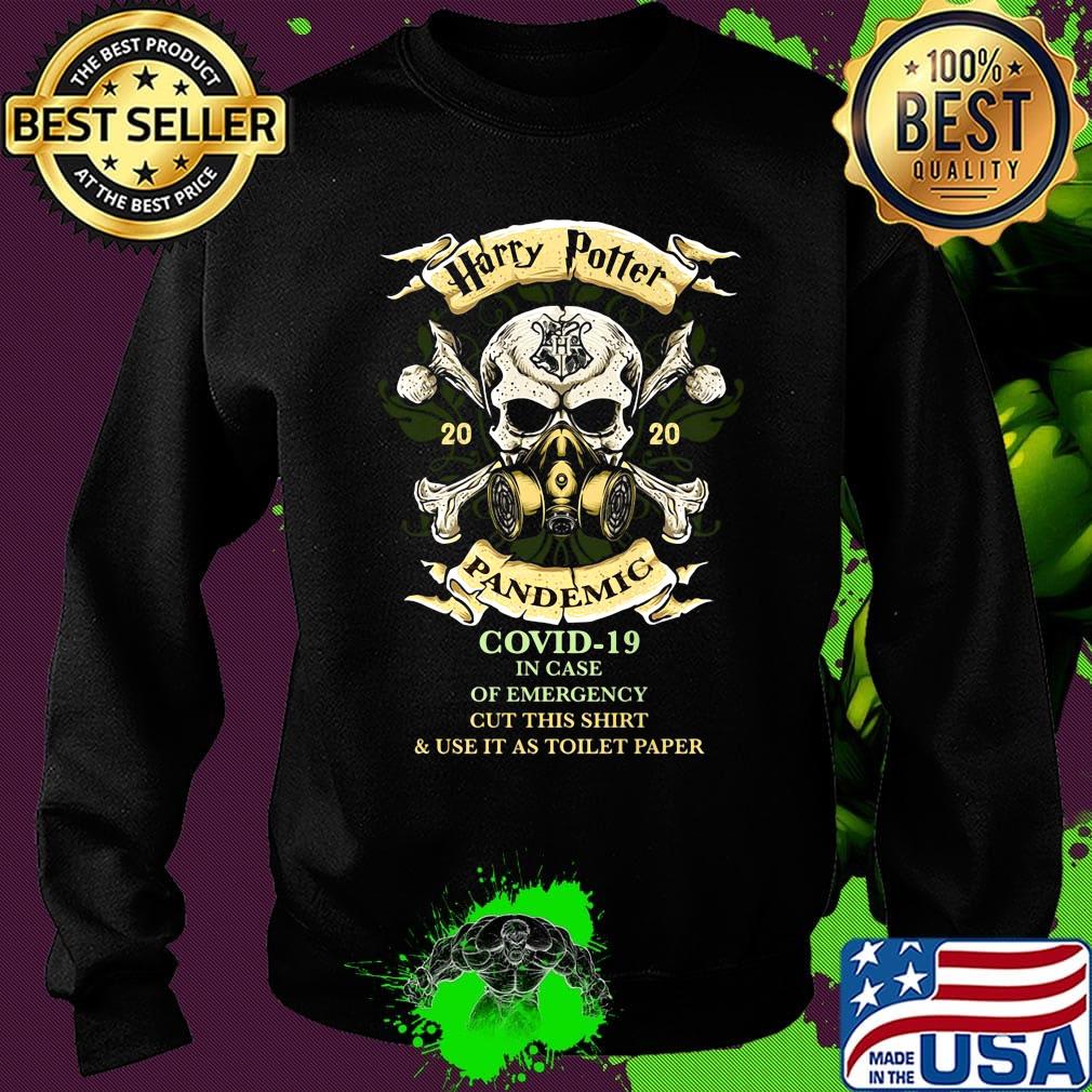Skull harry potter 2020 pandemic covid-19 in case of emergency cut this s Sweater Skull harry potter 2020 pandemic covid-19 in case of emergency cut this s Sweater