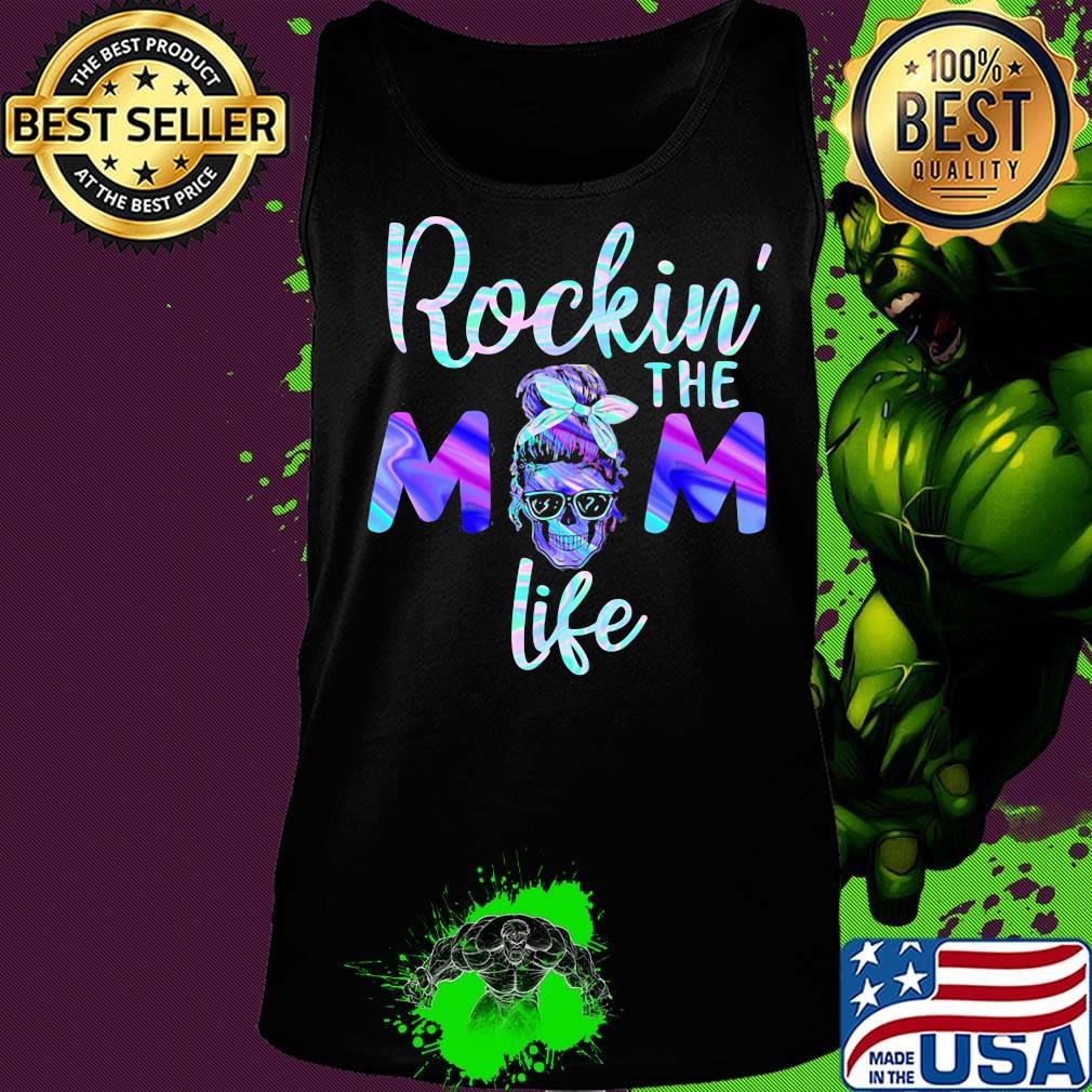 Skull rockin the mom life s Tank top Skull rockin the mom life s Tank top