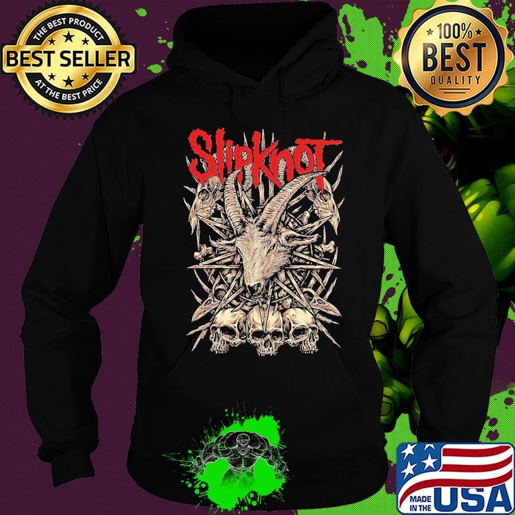 Slipknot band skulls skeleton goats s Hoodie Slipknot band skulls skeleton goats s Hoodie