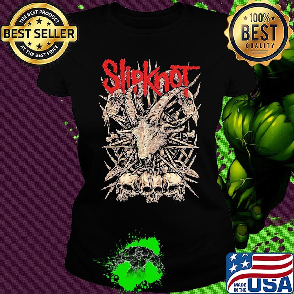 Slipknot band skulls skeleton goats s Ladies tee Slipknot band skulls skeleton goats s Ladies tee