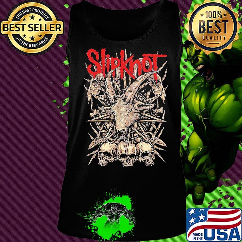 Slipknot band skulls skeleton goats s Tank top Slipknot band skulls skeleton goats s Tank top