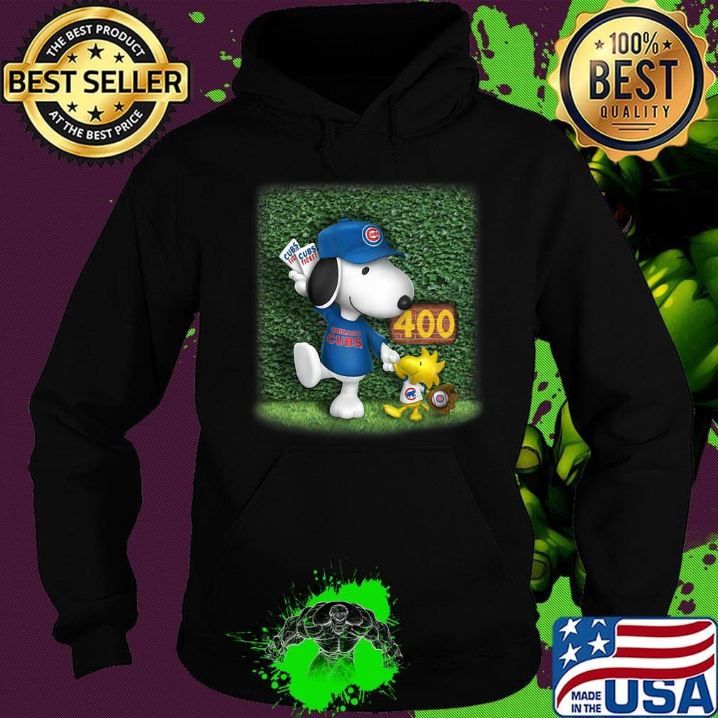 Snoopy and woodstock chicago cubs ticket 400 s Hoodie Snoopy and woodstock chicago cubs ticket 400 s Hoodie