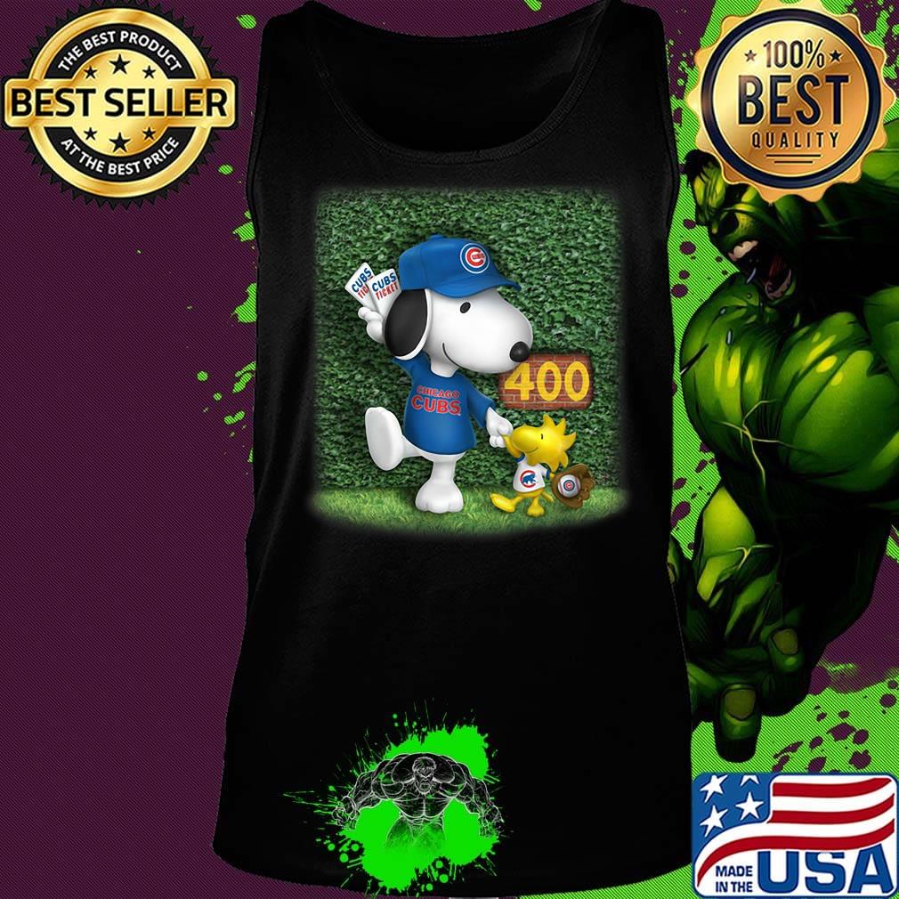Snoopy and woodstock chicago cubs ticket 400 s Tank top Snoopy and woodstock chicago cubs ticket 400 s Tank top