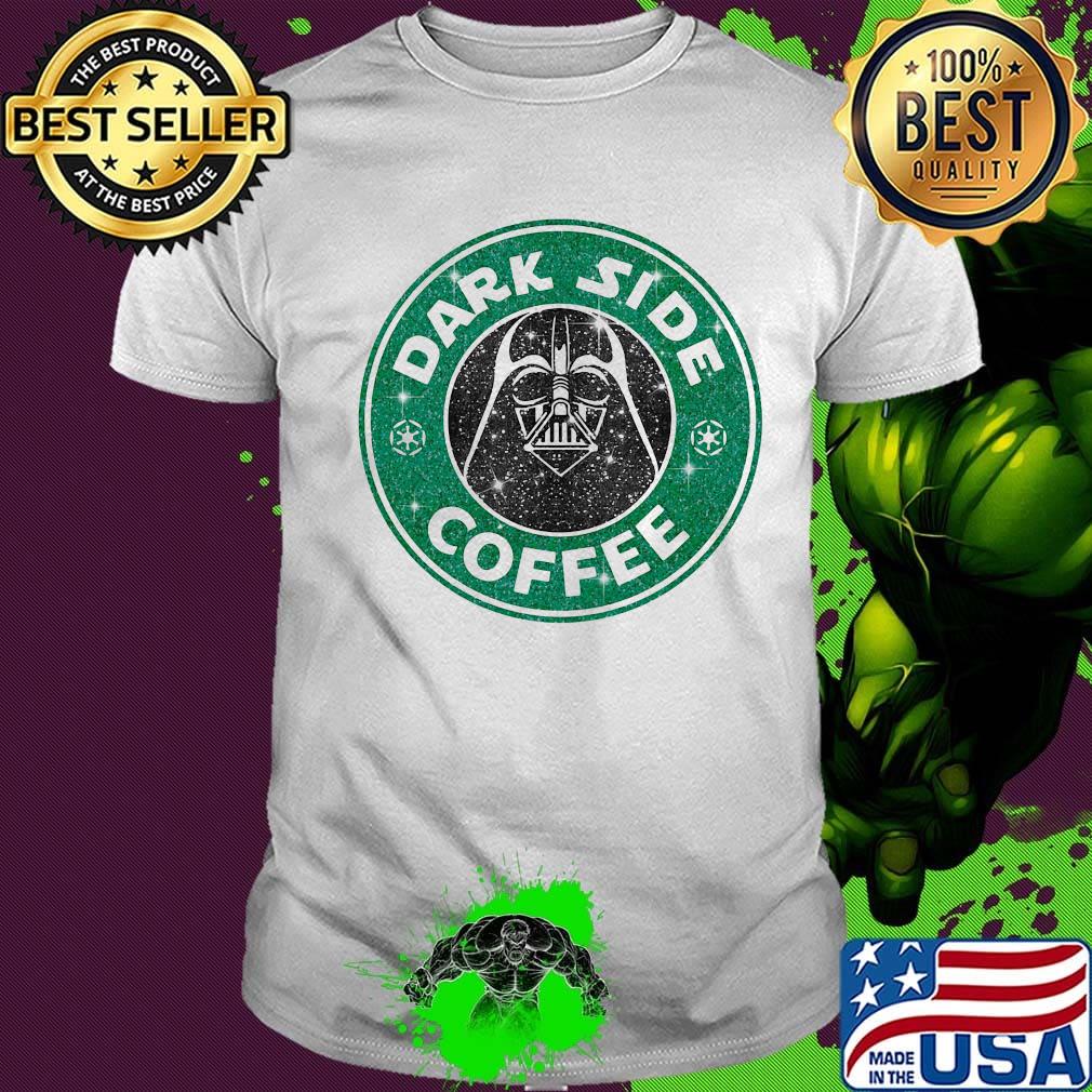 Star wars darth vader dark side coffee diamond shirt