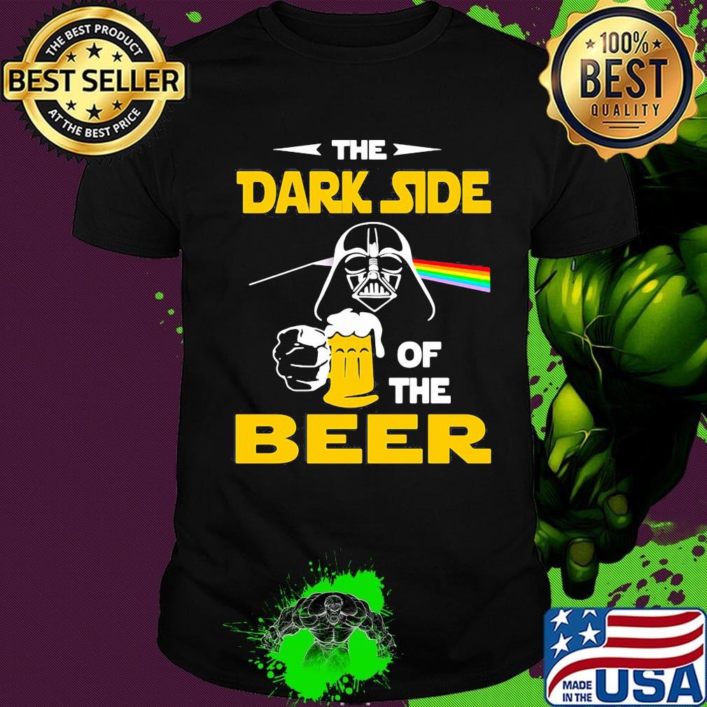 Star wars darth vader the dark side of the beer shirt