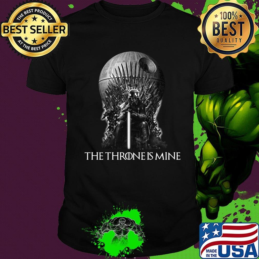 Star wars darth vader the throne is mine night shirt Star wars darth vader the throne is mine night shirt