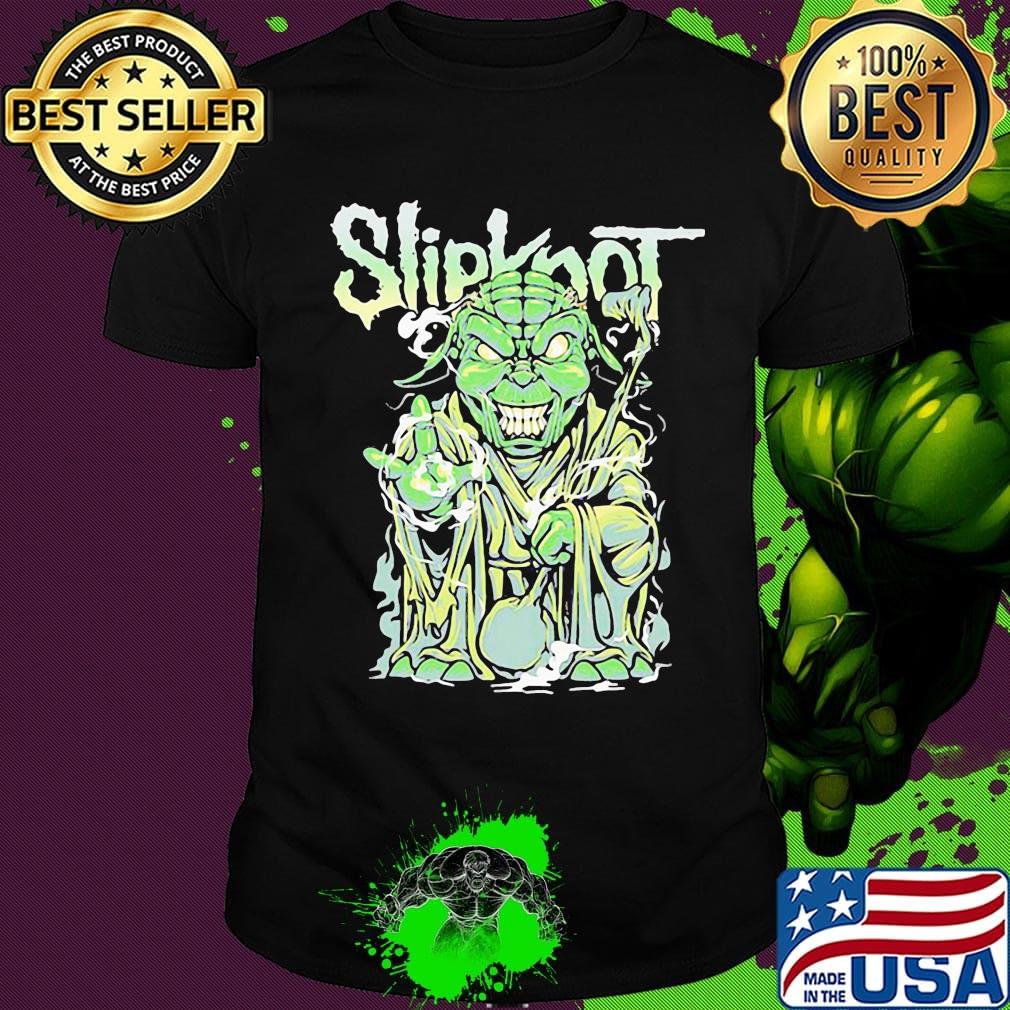 Star wars master yoda slipknot shirt