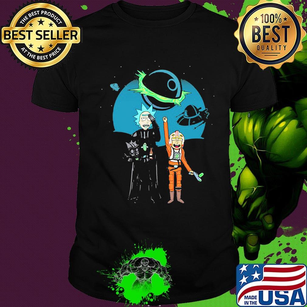 Star wars rick and morty shirt Star wars rick and morty shirt