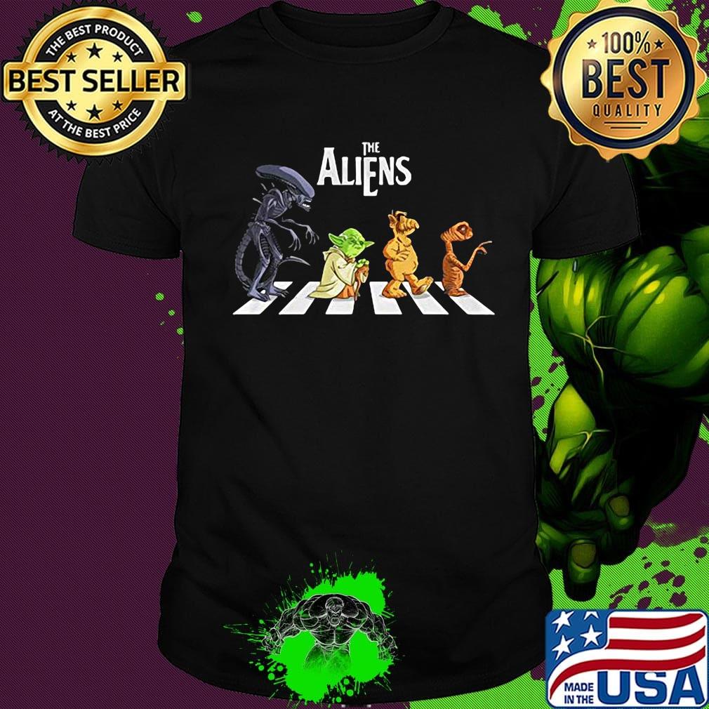 Star wars the aliens abbey road shirt