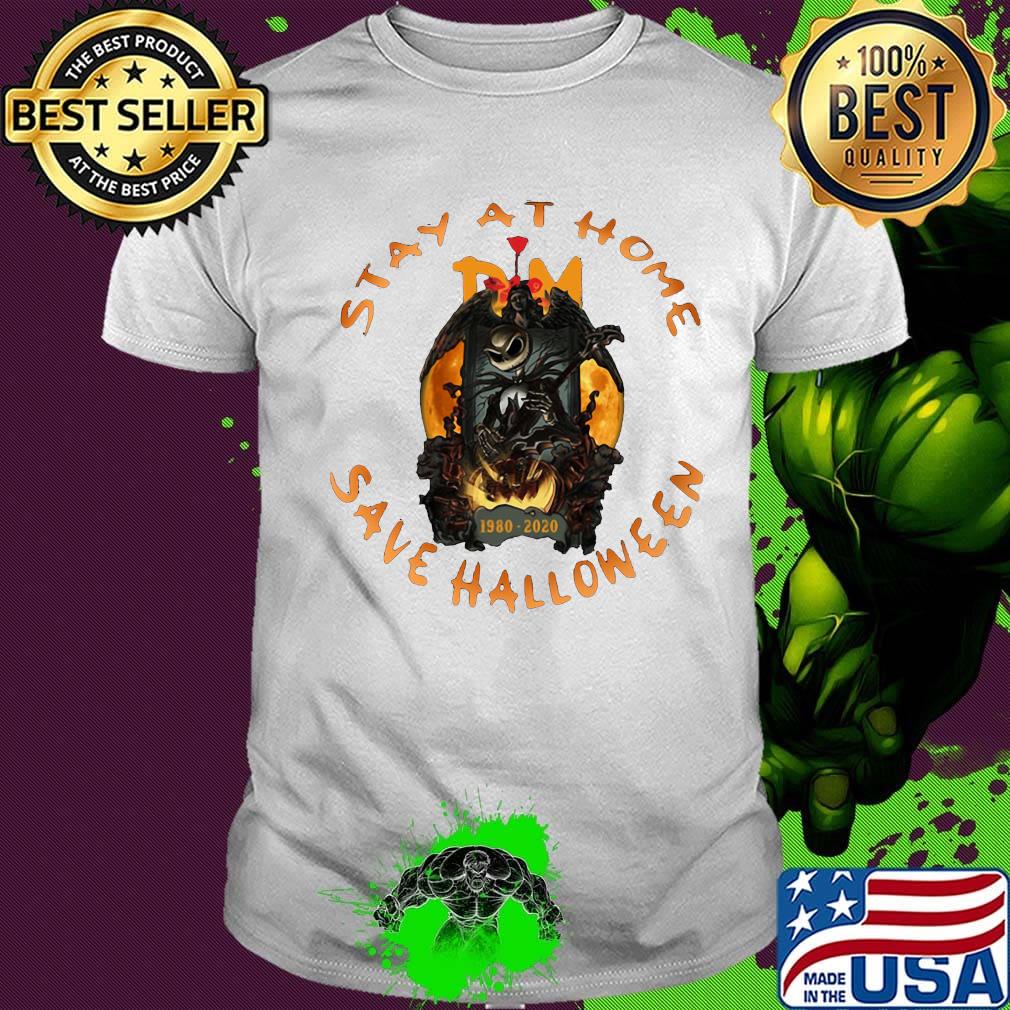 Stay at home save halloween 1980 2020 shirt