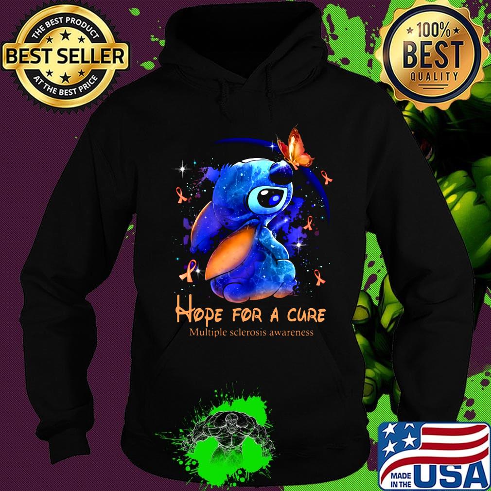 Stich hope for a cure multiple sclerosis awareness cancer awareness s Hoodie Stich hope for a cure multiple sclerosis awareness cancer awareness s Hoodie