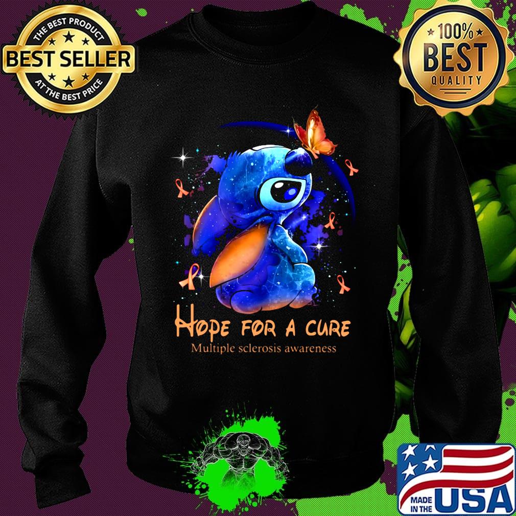Stich hope for a cure multiple sclerosis awareness cancer awareness s Sweater Stich hope for a cure multiple sclerosis awareness cancer awareness s Sweater
