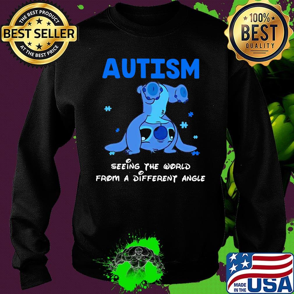 Stitch autism seeing the world from a different angle s Sweater Stitch autism seeing the world from a different angle s Sweater