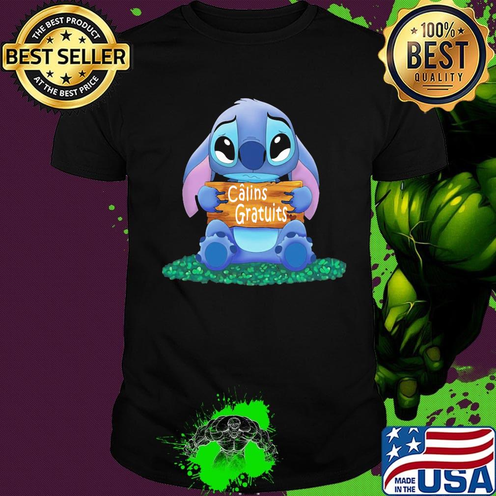 Stitch crying calins gratuits shirt