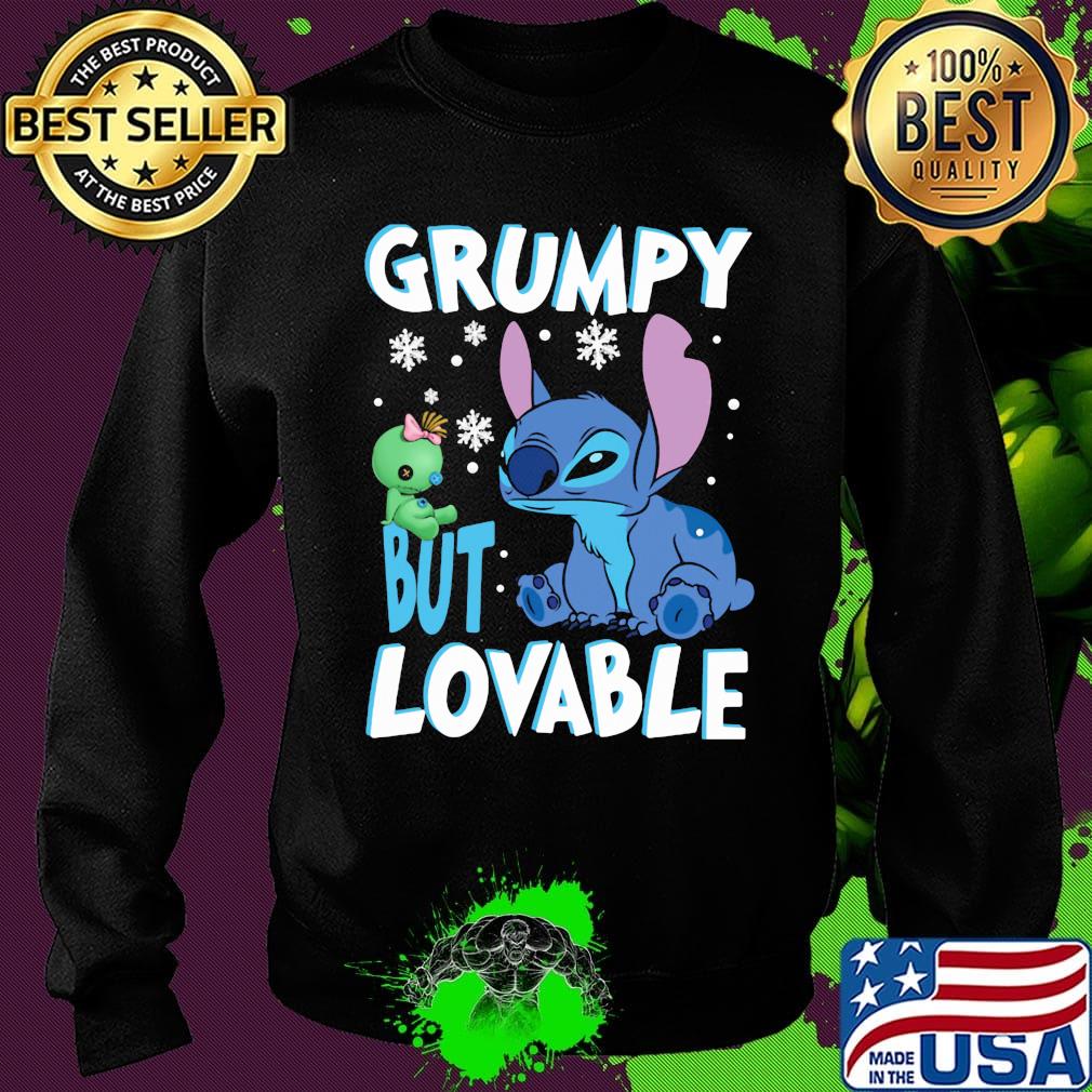 Stitch grumpy but lovable snow s Sweater Stitch grumpy but lovable snow s Sweater