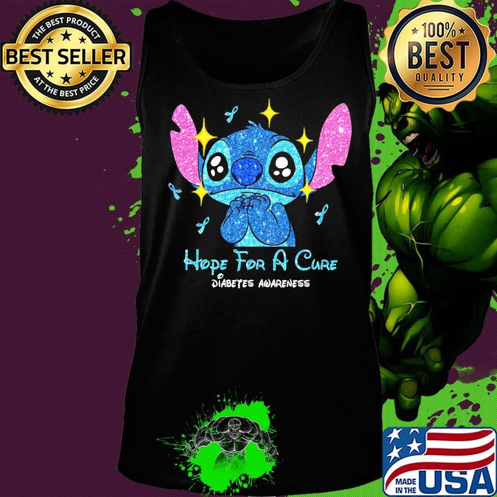 Stitch hope for a cure diabetes awareness s Tank top Stitch hope for a cure diabetes awareness s Tank top