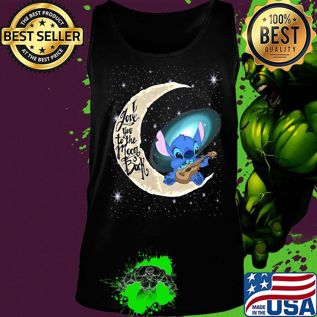 Stitch i love you to the moon back s Tank top Stitch i love you to the moon back s Tank top