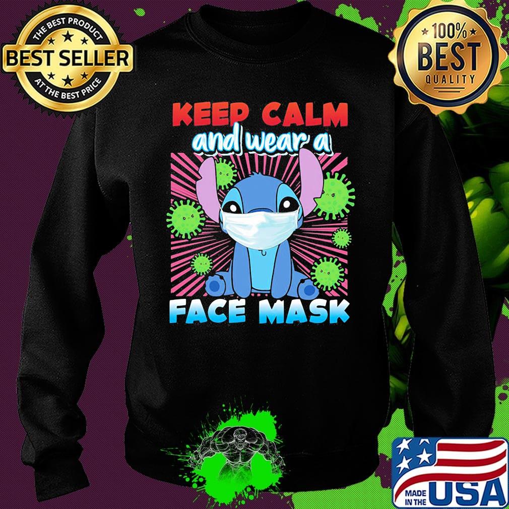 Stitch keep calm and wear a face mask covid-19 s Sweater Stitch keep calm and wear a face mask covid-19 s Sweater