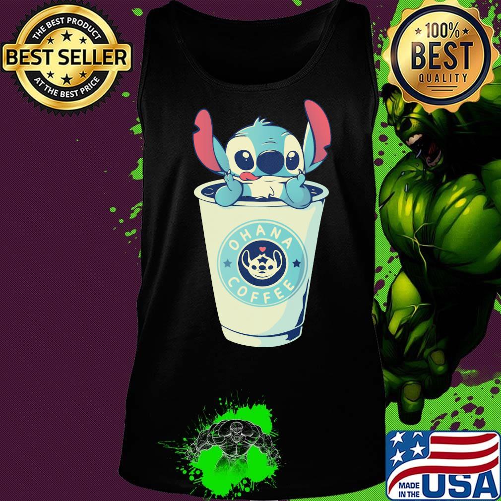 Stitch ohana coffee heart stars s Tank top Stitch ohana coffee heart stars s Tank top
