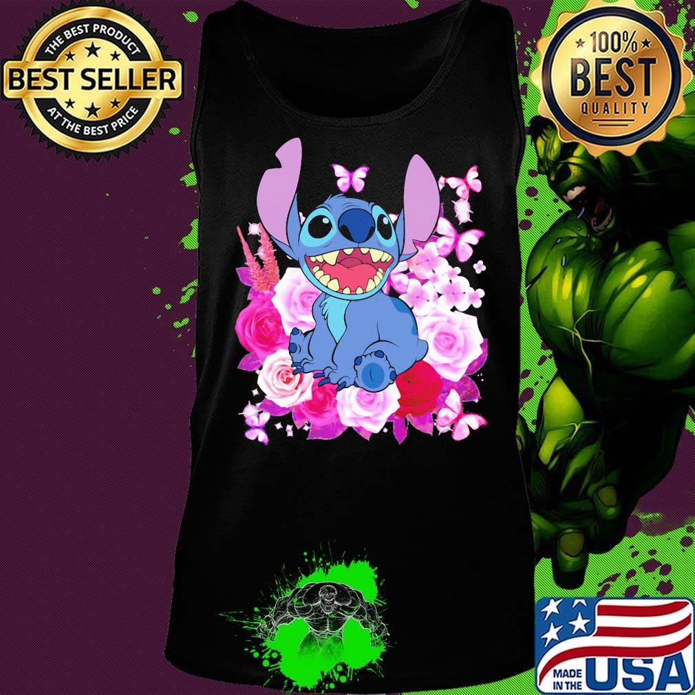 Stitch roses and butterflies s Tank top Stitch roses and butterflies s Tank top