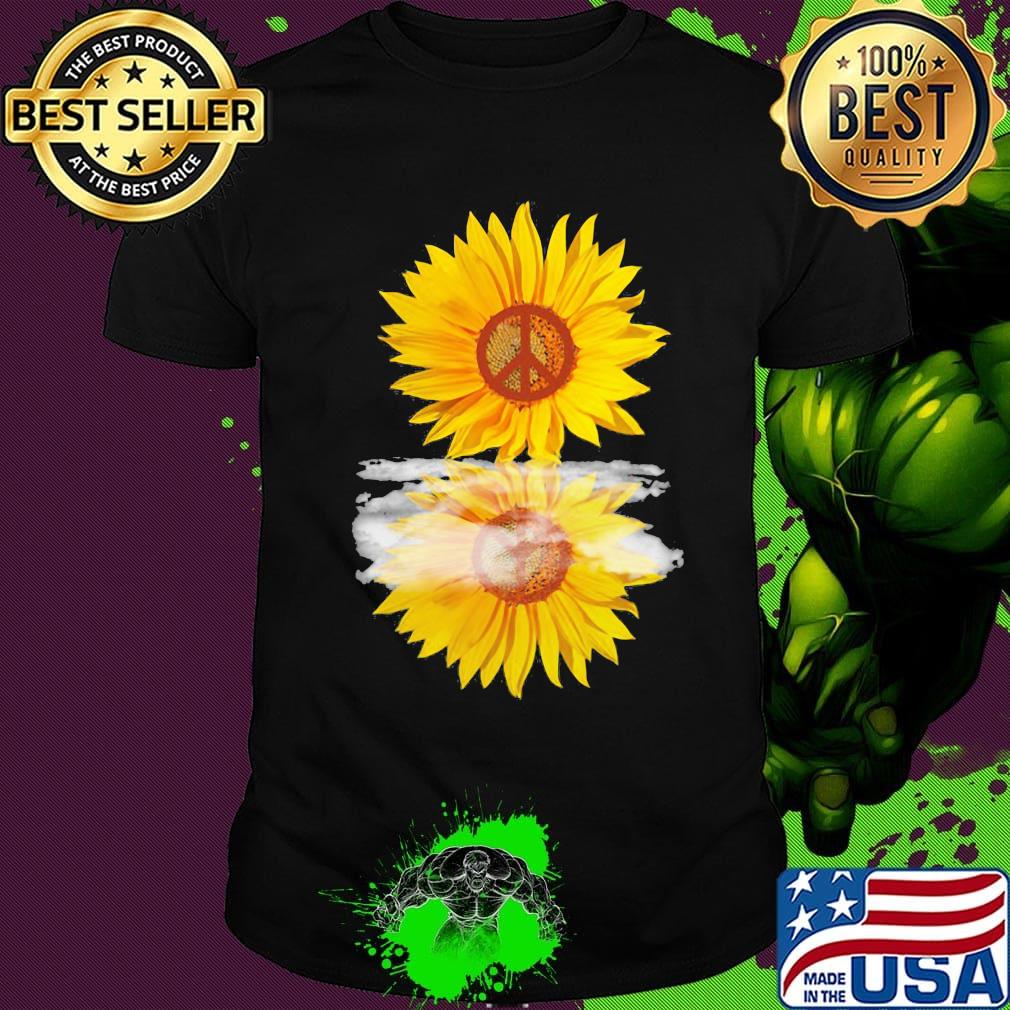 Sunflower hippie logo mirror shirt