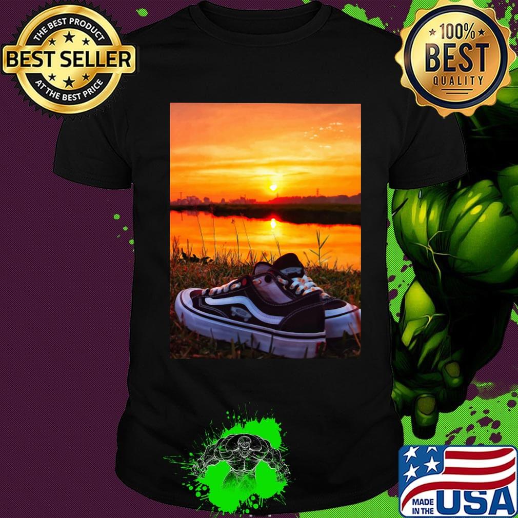 Sunset sport shoes picture shirt