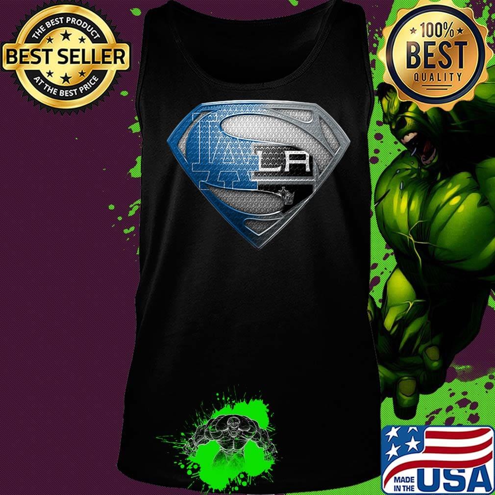 Superman los angeles dodgers and los angeles raiders s Tank top Superman los angeles dodgers and los angeles raiders s Tank top