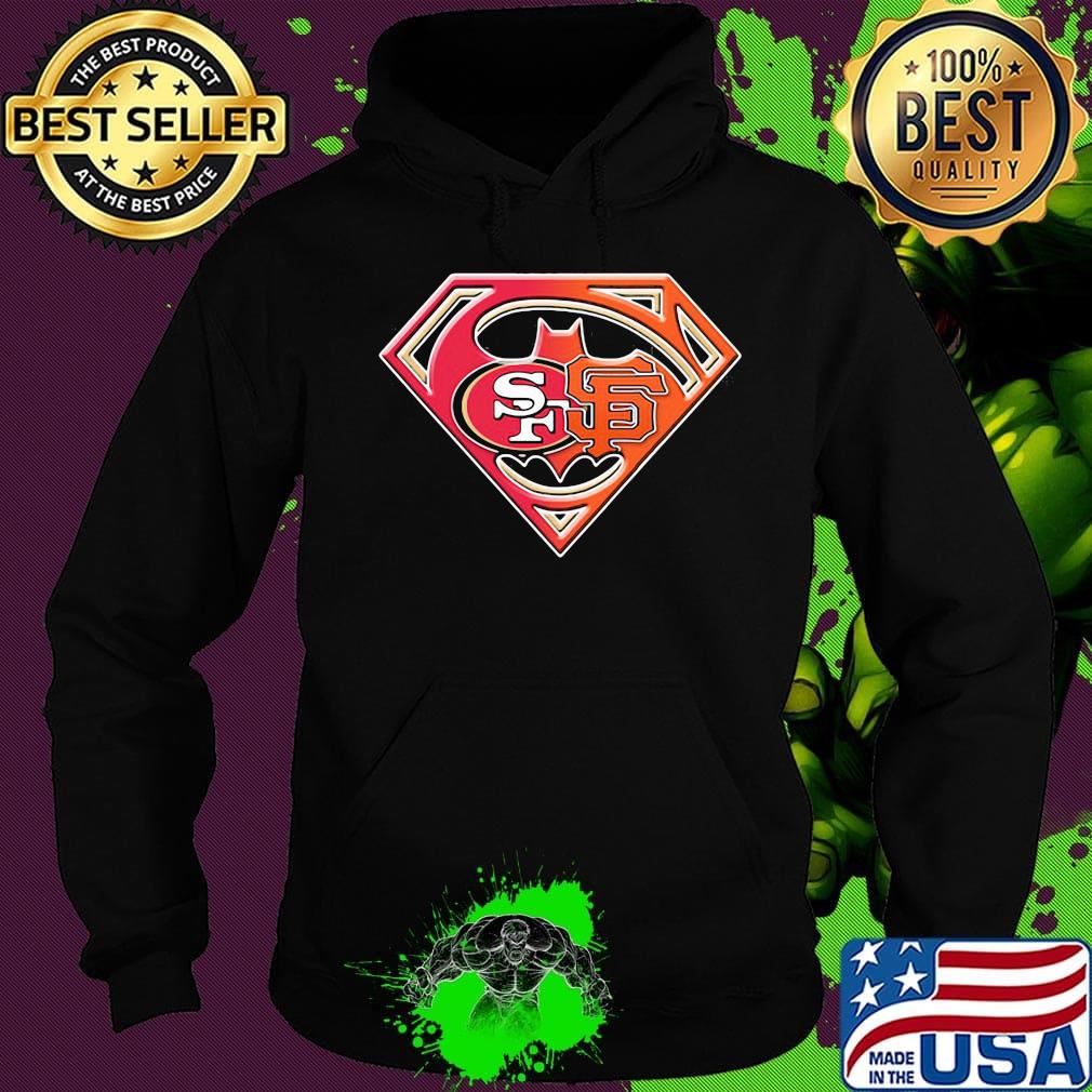 Superman san francisco 49ers and san francisco giants s Hoodie Superman san francisco 49ers and san francisco giants s Hoodie