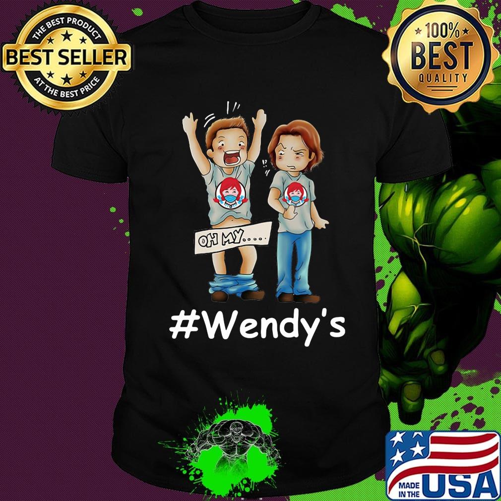 Supernatural dean winchester oh my wendy's shirt