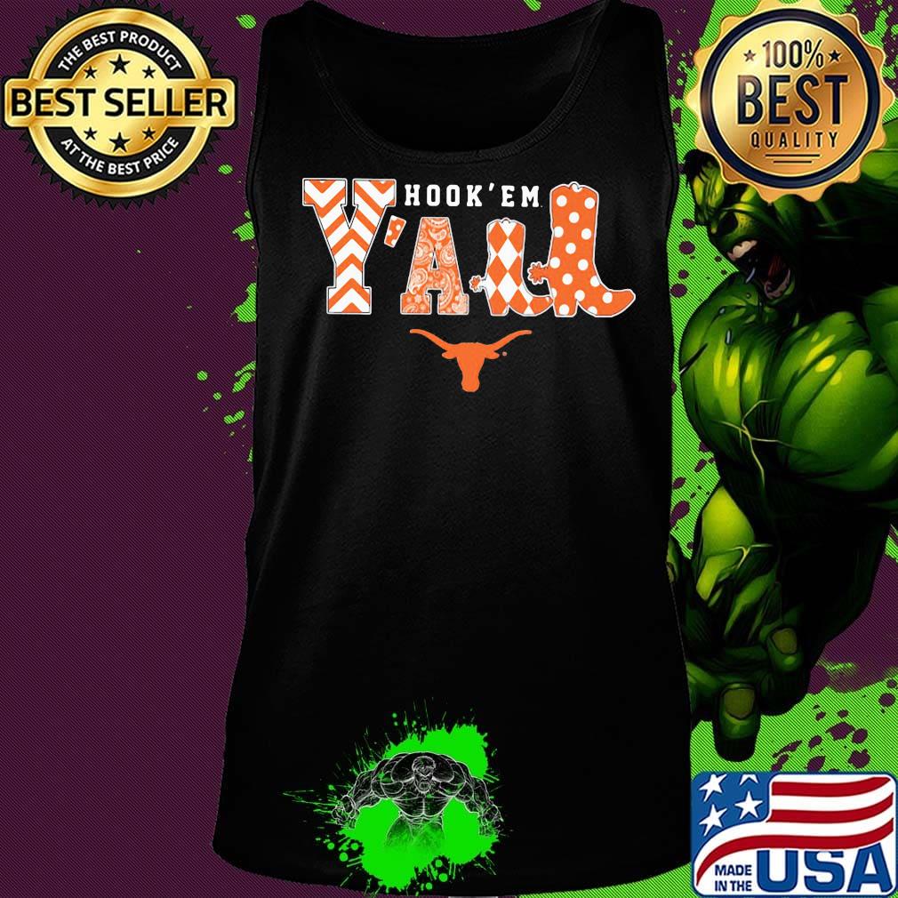 Texas longhorn hook em y'all s Tank top Texas longhorn hook em y'all s Tank top