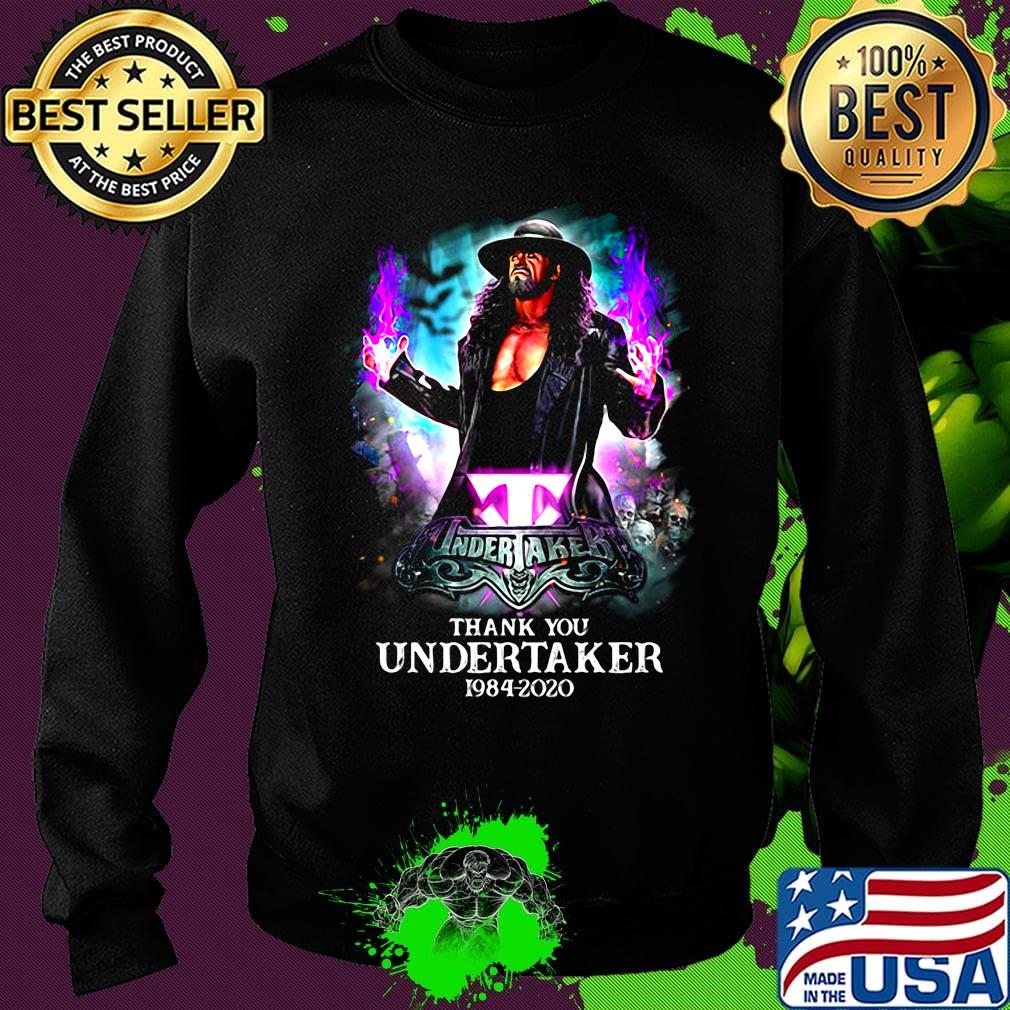 Thank you undertaker 1984 2020 light s Sweater Thank you undertaker 1984 2020 light s Sweater