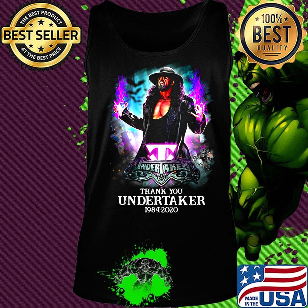 Thank you undertaker 1984 2020 light s Tank top Thank you undertaker 1984 2020 light s Tank top