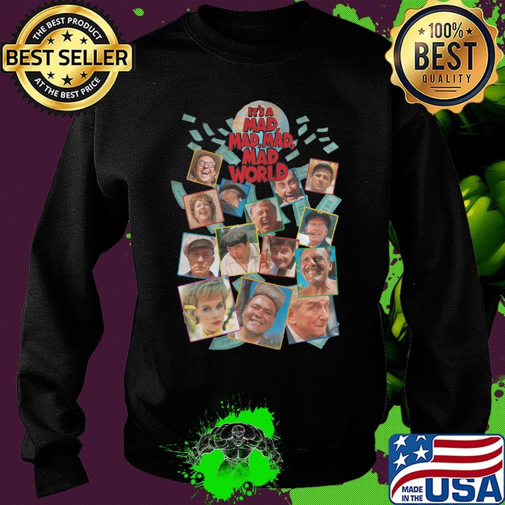 The big w it's a mad mad mad mad world characters s Sweater The big w it's a mad mad mad mad world characters s Sweater
