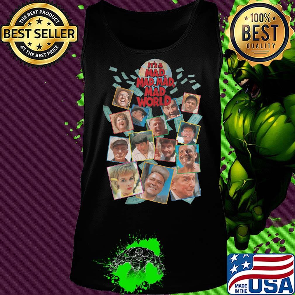 The big w it's a mad mad mad mad world characters s Tank top The big w it's a mad mad mad mad world characters s Tank top