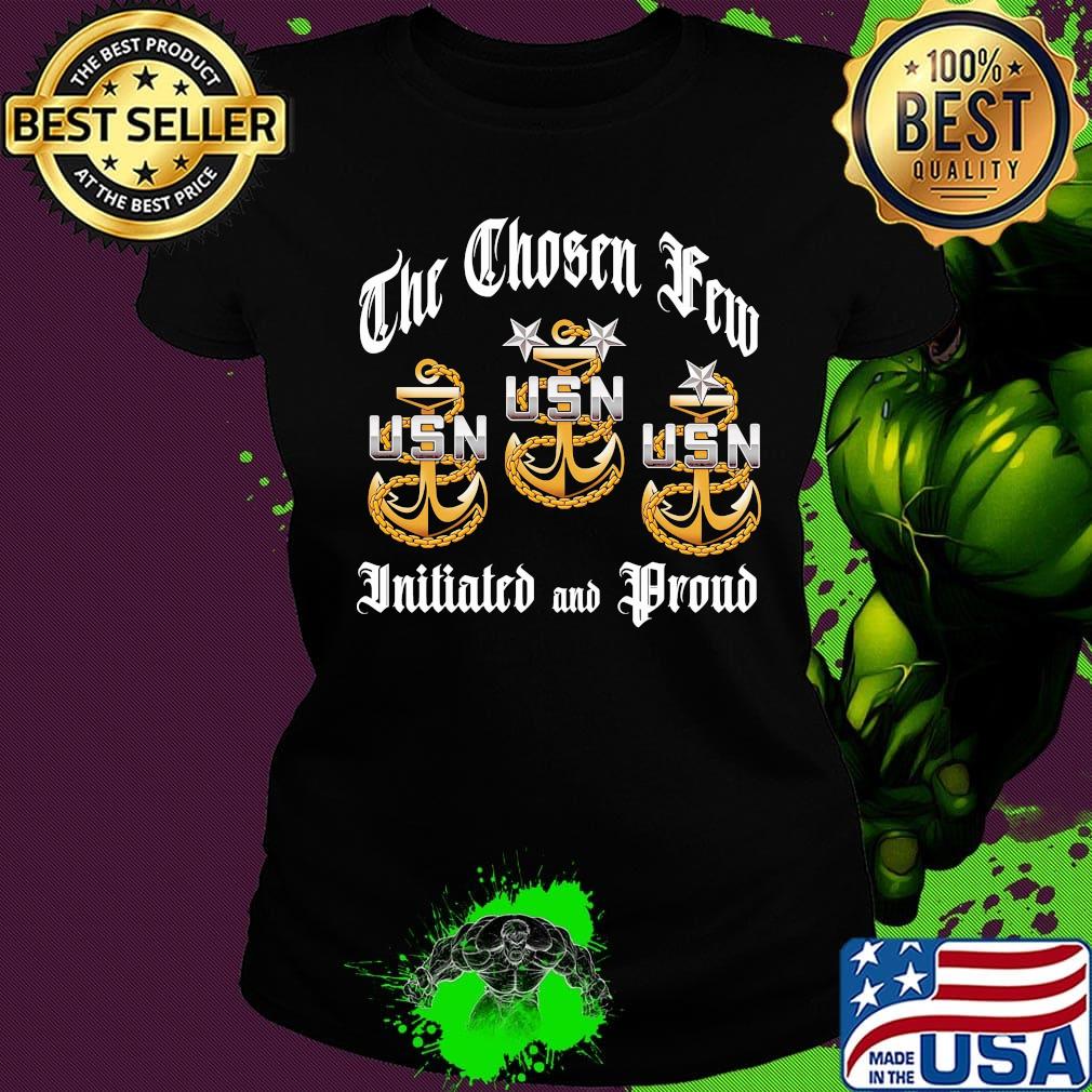 The chosen new usn initiated and proud s Ladies tee The chosen new usn initiated and proud s Ladies tee