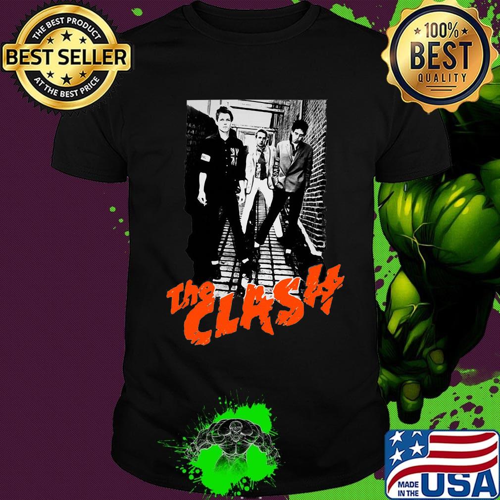 The clash joe strummer kanji shirt
